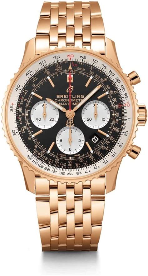 breitling navitimer rose gold.